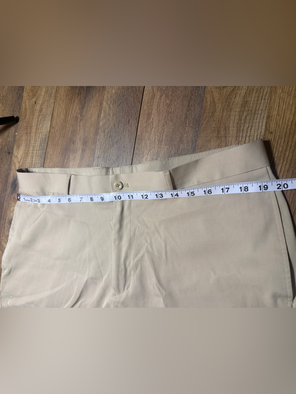 Slazenger Mens Beige Golf Shorts Size W38 Khaki Performance - Picture 7 of 9